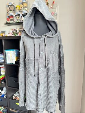 AE Button Down Hoodie